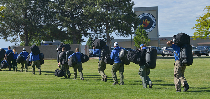 Resources mobilize to support wildfires in Canada. Resources mobilize to support wildfires in Canada.