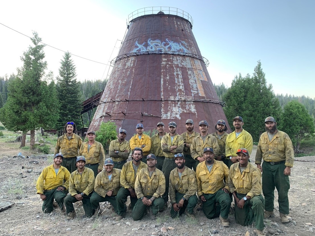 Kern Valley Hotshots crew photos