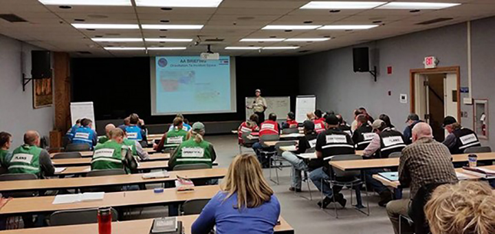 Training at the Great Basin training center.