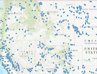 Wildland Fire Open Data maps provided by NIFC