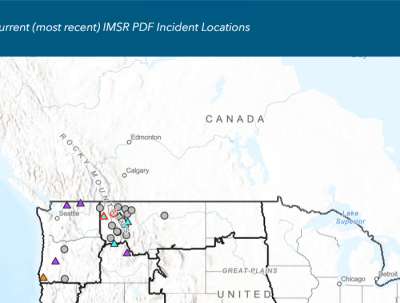 Incident Management Situation Report Map