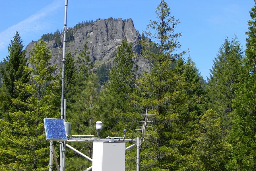 Remote Automated Weather Stations gather weather data across the country