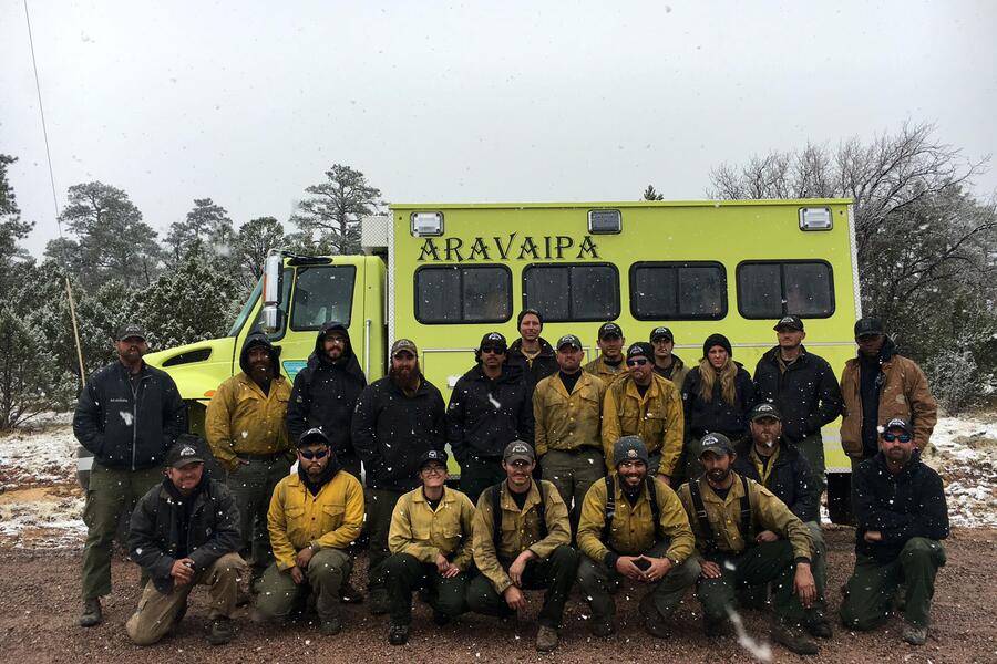 BLM's Aravaipa Veterans Fire Crew